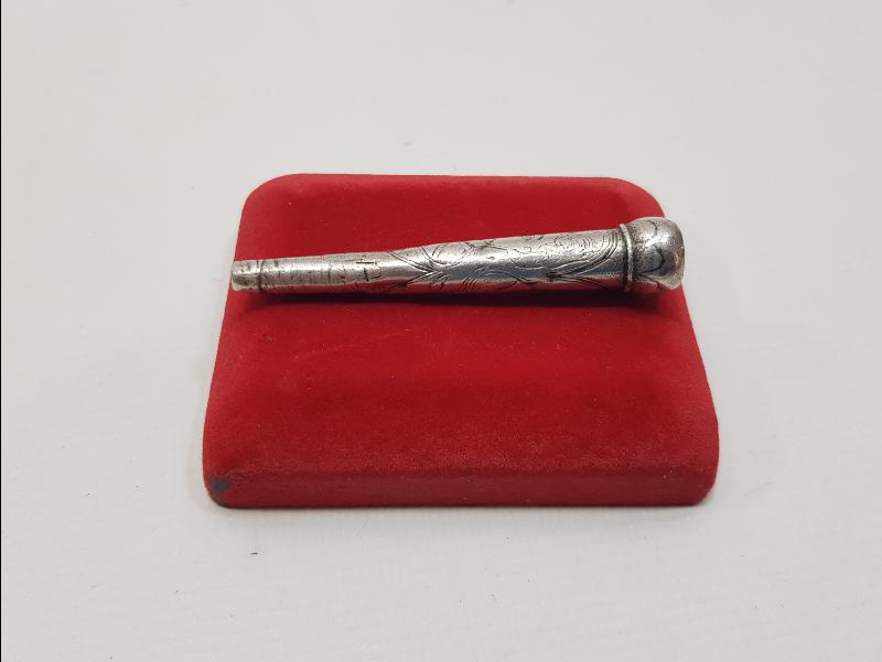 OSMANLI DÖNEMİ KADIN RESİMLİ ÖZEL YAPIM AĞA İŞİ AĞIZLIK