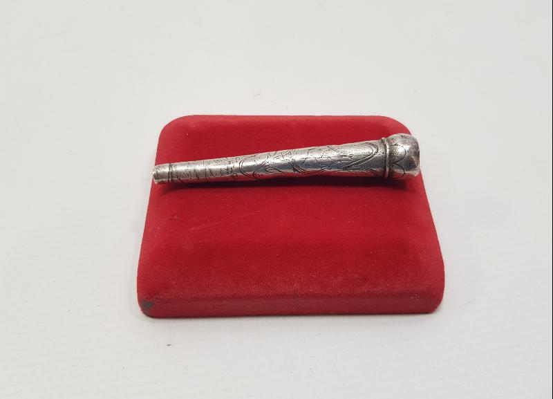 OSMANLI DÖNEMİ KADIN RESİMLİ ÖZEL YAPIM AĞA İŞİ AĞIZLIK