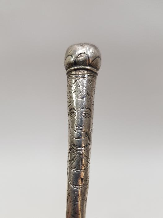 OSMANLI DÖNEMİ KADIN RESİMLİ ÖZEL YAPIM AĞA İŞİ AĞIZLIK