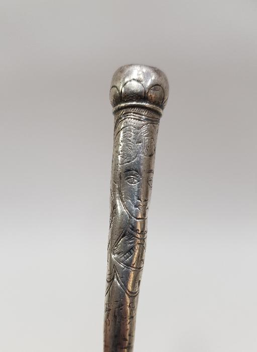 OSMANLI DÖNEMİ KADIN RESİMLİ ÖZEL YAPIM AĞA İŞİ AĞIZLIK