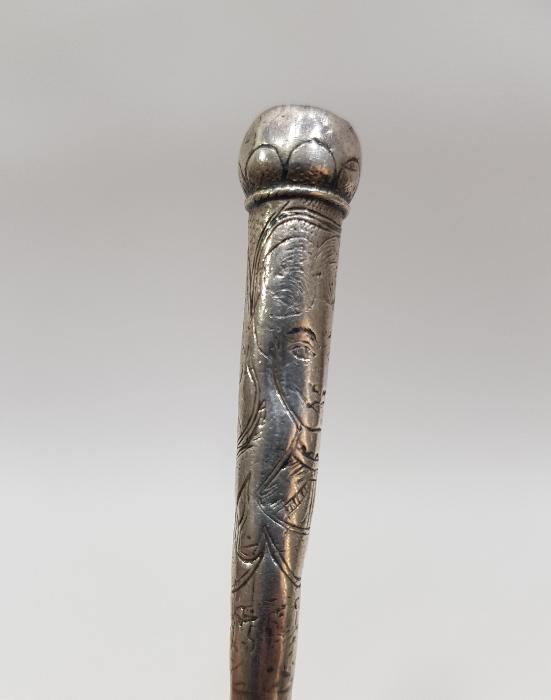 OSMANLI DÖNEMİ KADIN RESİMLİ ÖZEL YAPIM AĞA İŞİ AĞIZLIK