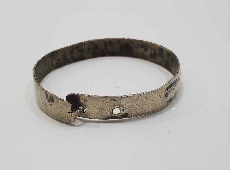 OSMANLI DÖNEMİ SAVATLI GÜMÜŞ BİLEZİK