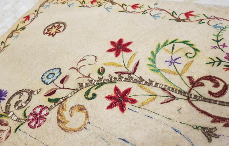 OSMANLI DÖNEMİ TEKKE İŞİ AY YILDIZLI SECCADE