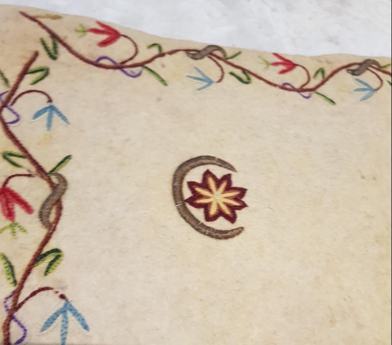 OSMANLI DÖNEMİ TEKKE İŞİ AY YILDIZLI SECCADE