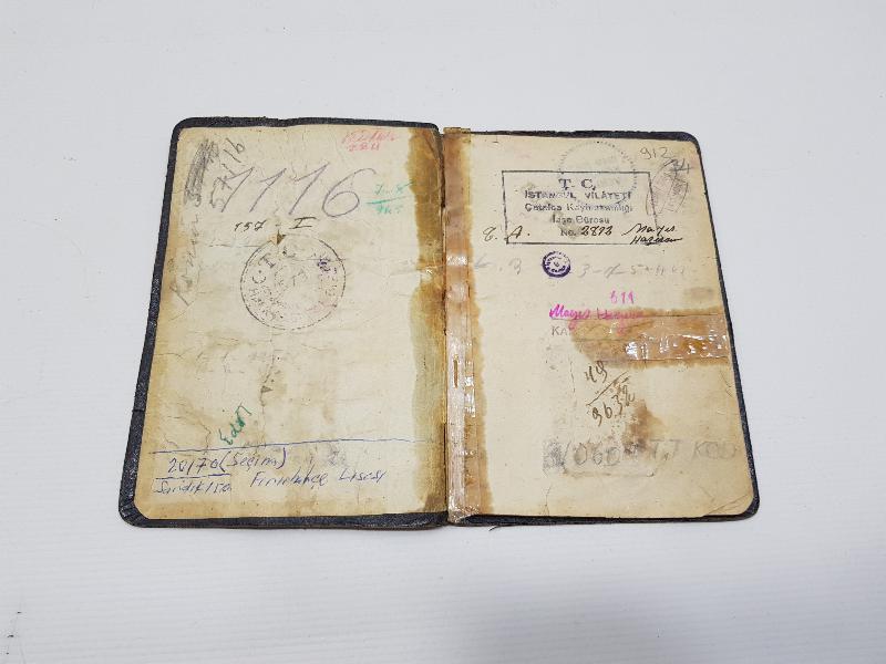 TC İLK DÖNEM NÜFUS HÜVİYET CÜZDANI