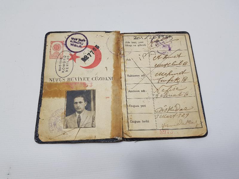 TC İLK DÖNEM NÜFUS HÜVİYET CÜZDANI
