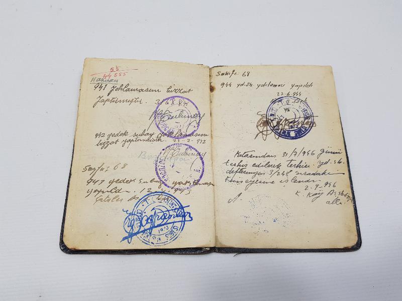 TC İLK DÖNEM NÜFUS HÜVİYET CÜZDANI