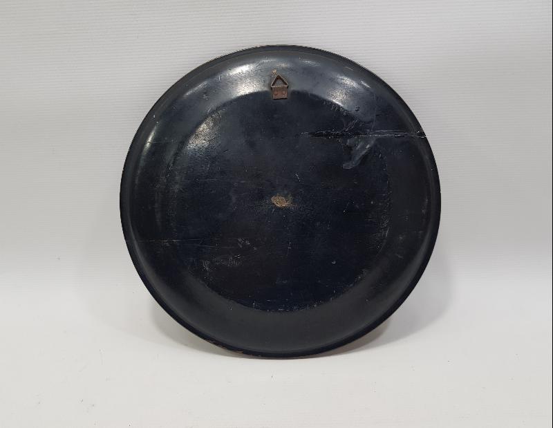 1900'LERDEN AHŞAP ÜZERİ ALMAN GEMİ RESMİ 