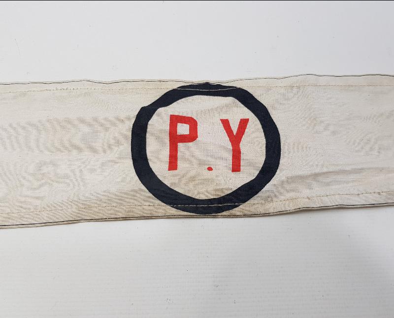 1930'LARDAN P.Y. YAZILI KIZILAY KOL PAZUBENDİ