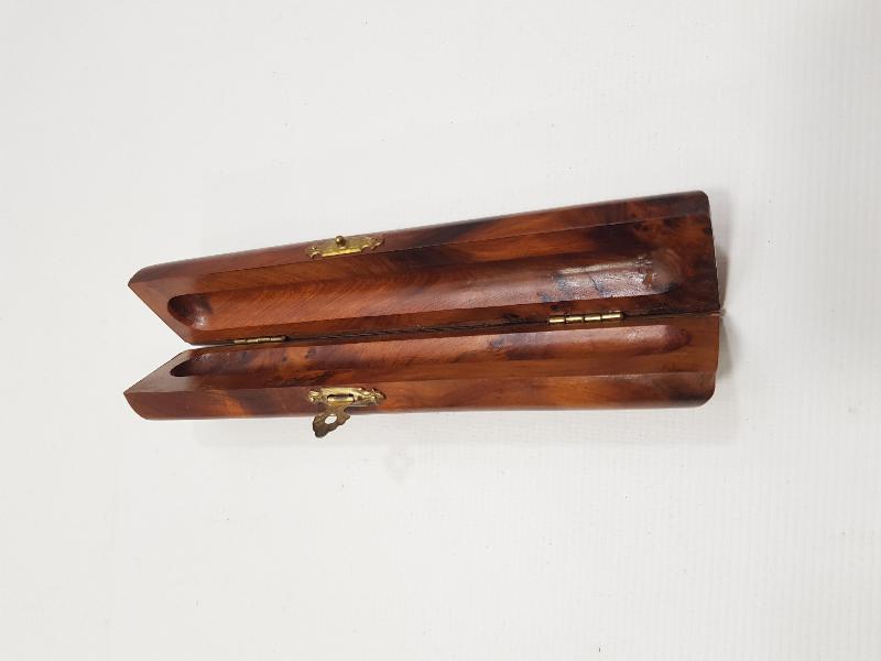 ANTİKA AHŞAP KALEM KUTUSU