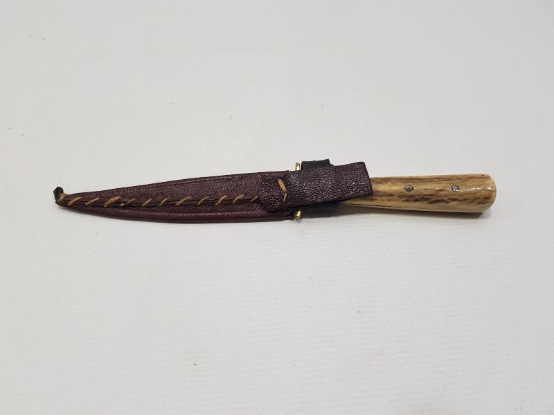 ORJİNAL KILIFINDA ANTİKA BURSA İŞİ AVCI BIÇAĞI