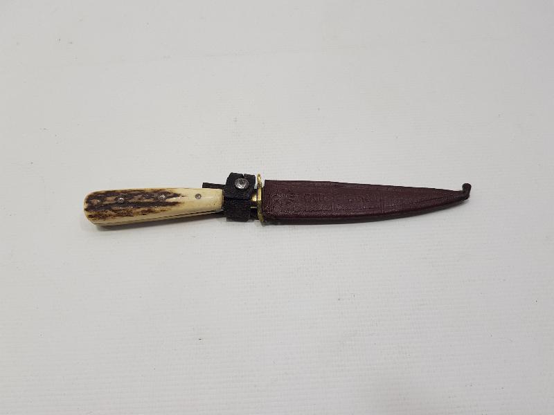 ORJİNAL KILIFINDA ANTİKA BURSA İŞİ AVCI BIÇAĞI