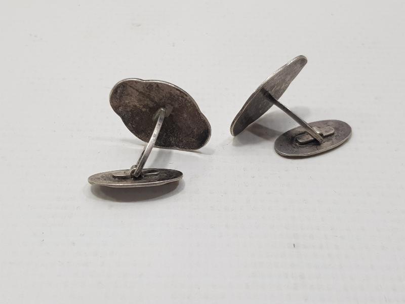 ANTİKA GÜMÜŞ KOL DÜĞMELERİ