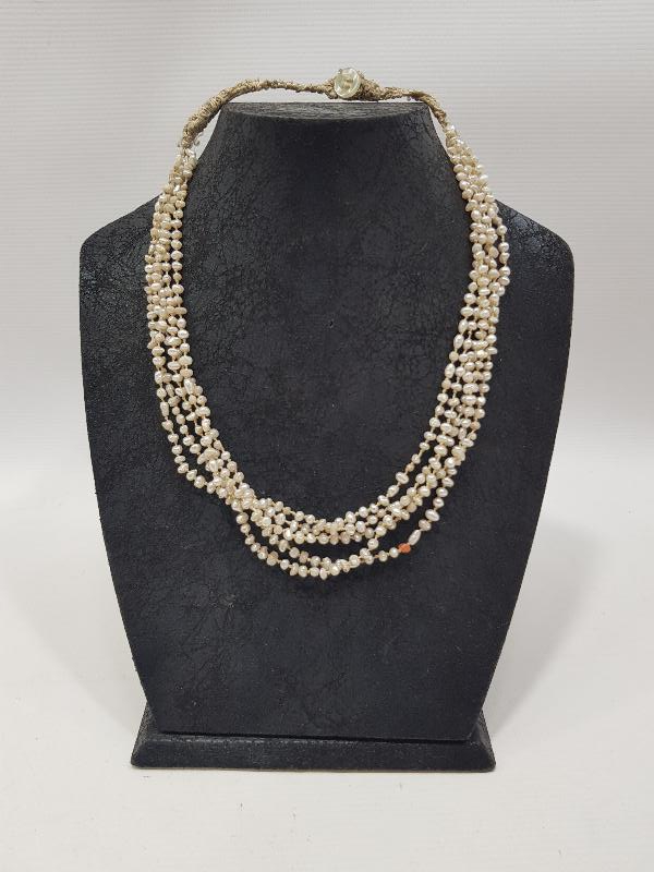 ANTİKA KUM İNCİ GERDANLIK