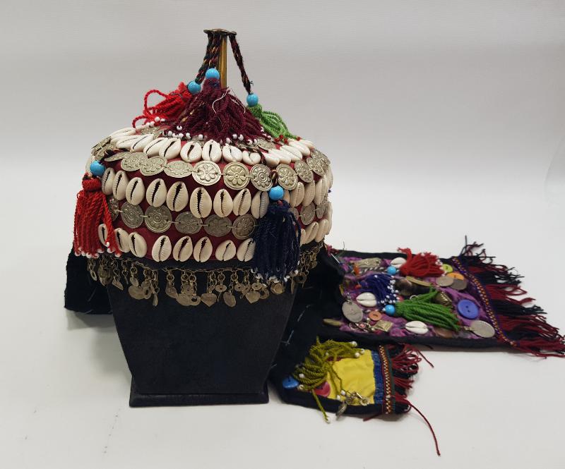 ANTİKA TÜRKMEN İŞİ KADIN BAŞLIĞI