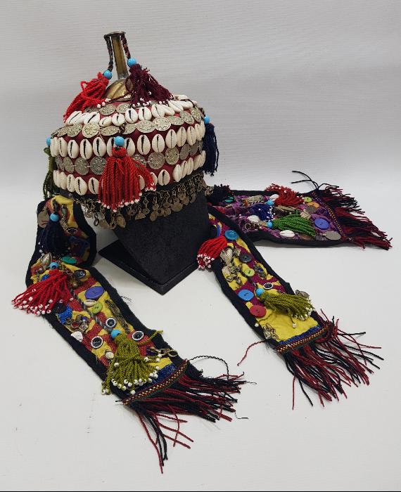 ANTİKA TÜRKMEN İŞİ KADIN BAŞLIĞI