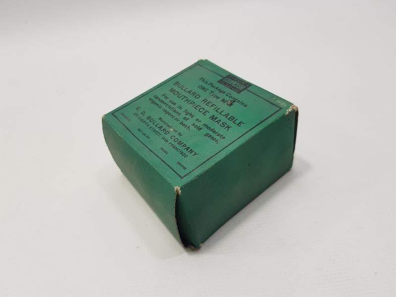 İKİNCİ DÜNYA SAVAŞI DÖNEMİ APARATLI GAZ MASKESİ REFİLİ 