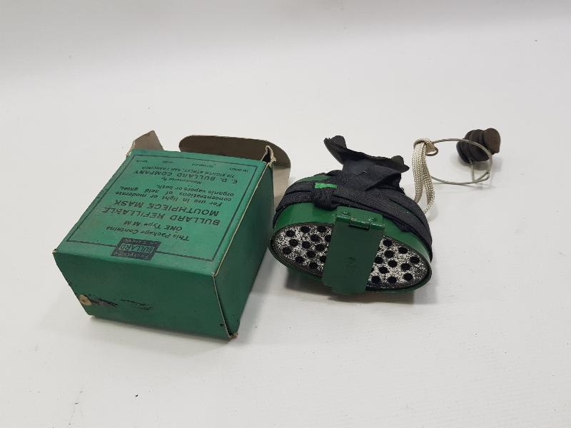 İKİNCİ DÜNYA SAVAŞI DÖNEMİ APARATLI GAZ MASKESİ REFİLİ 