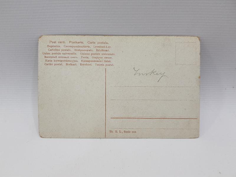 OSMANLI DERVİŞLER SEMAHTA KARTPOSTALI 