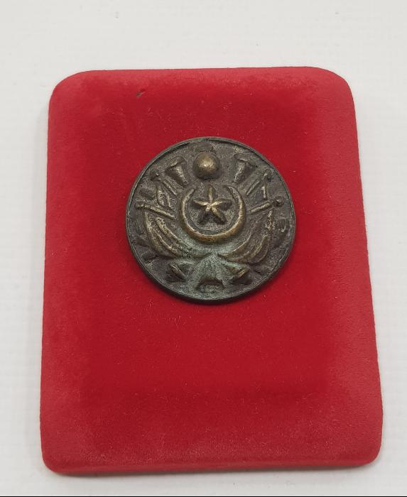 OSMANLI DEVLET ARMALI VE AY YILDIZLI ÇOK NADİR PAŞA KIYAFETİ DÜĞMESİ