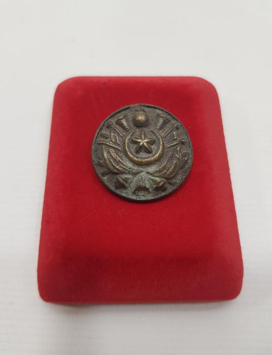 OSMANLI DEVLET ARMALI VE AY YILDIZLI ÇOK NADİR PAŞA KIYAFETİ DÜĞMESİ