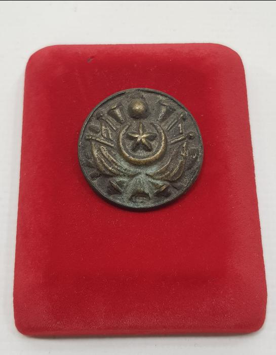 OSMANLI DEVLET ARMALI VE AY YILDIZLI ÇOK NADİR PAŞA KIYAFETİ DÜĞMESİ