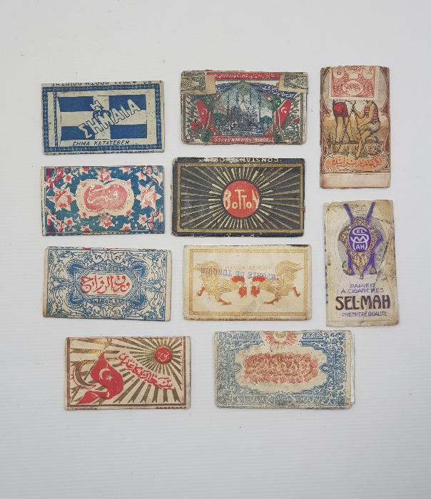 OSMANLI DÖNEMİ 10 ADET SİGARA KAĞIDI