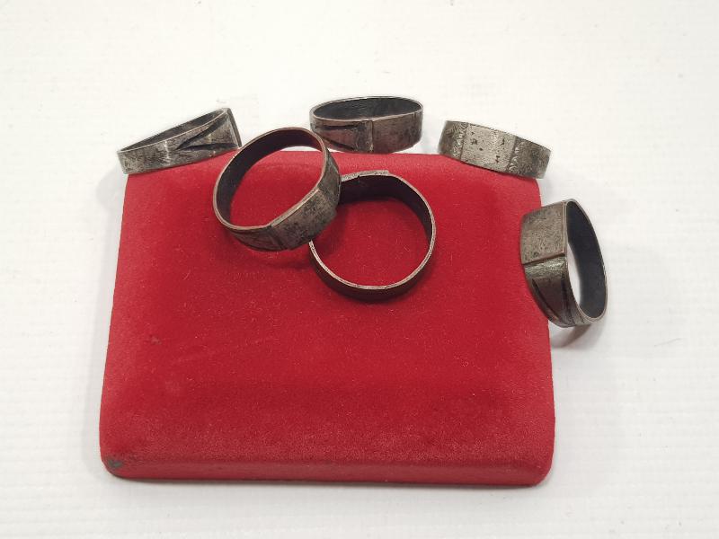 OSMANLI DÖNEMİ ALTI ADET YÜZÜK