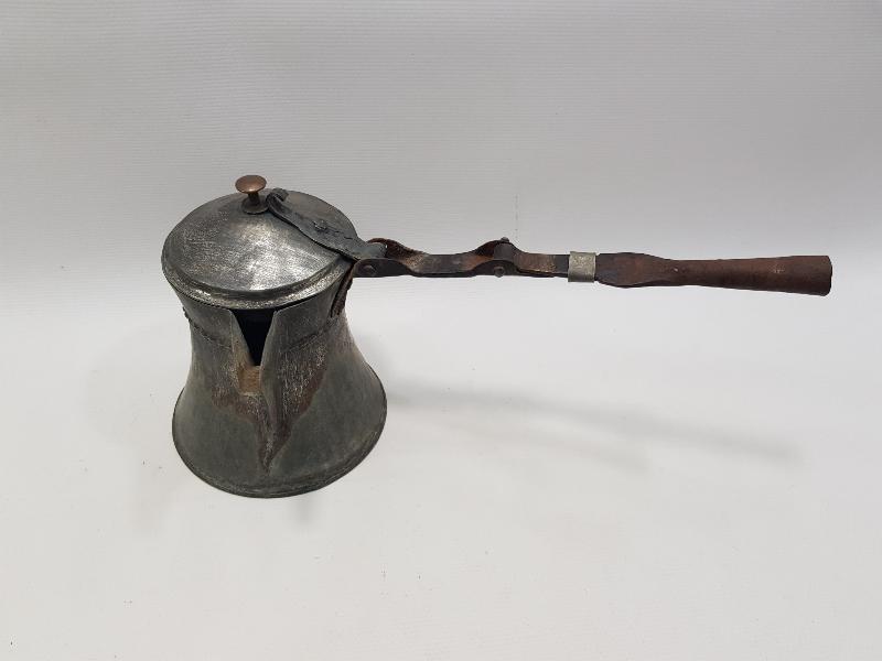 OSMANLI DÖNEMİ BAKIR KAHVECİ CEZVESİ 