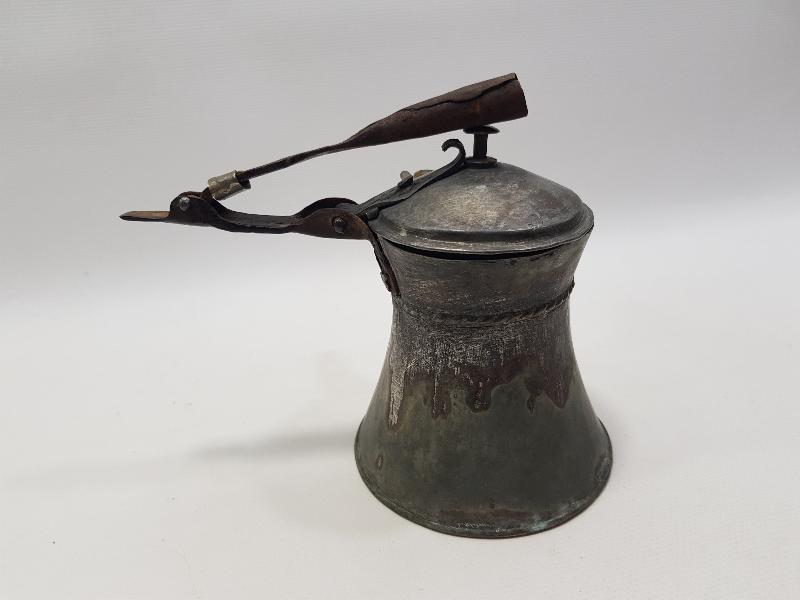 OSMANLI DÖNEMİ BAKIR KAHVECİ CEZVESİ 