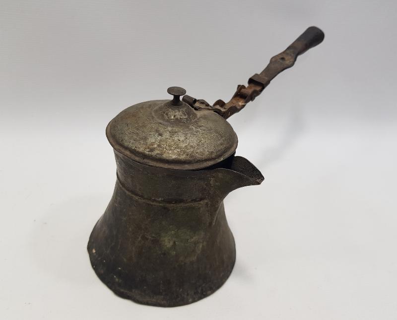 OSMANLI DÖNEMİ BAKIR KAHVECİ CEZVESİ 