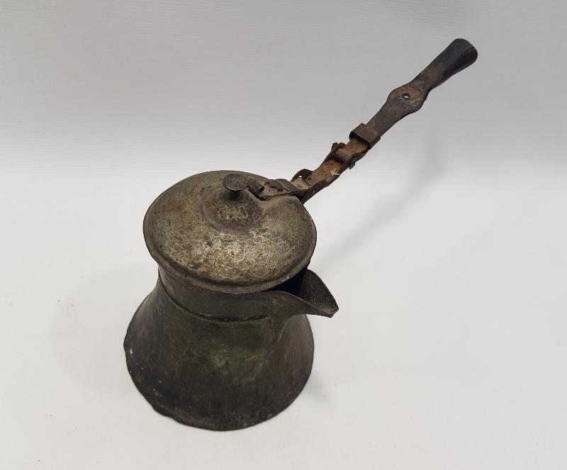 OSMANLI DÖNEMİ BAKIR KAHVECİ CEZVESİ 