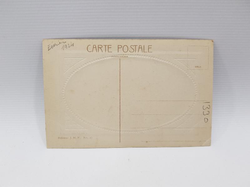 OSMANLI DÖNEMİ GOFRE BASKI AYASOFYA CAMİİ KARTPOSTALI