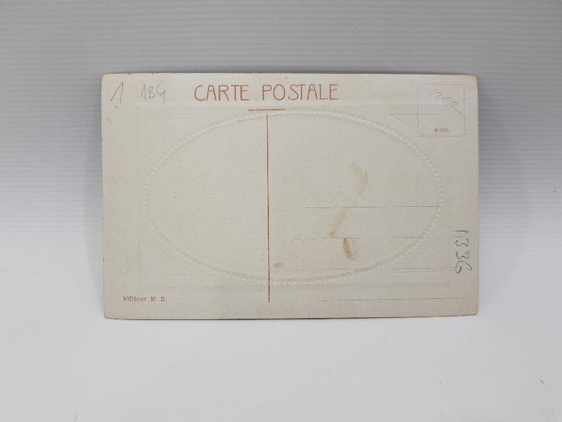 OSMANLI DÖNEMİ GOFRE BASKI HALİÇ KARTPOSTALI 