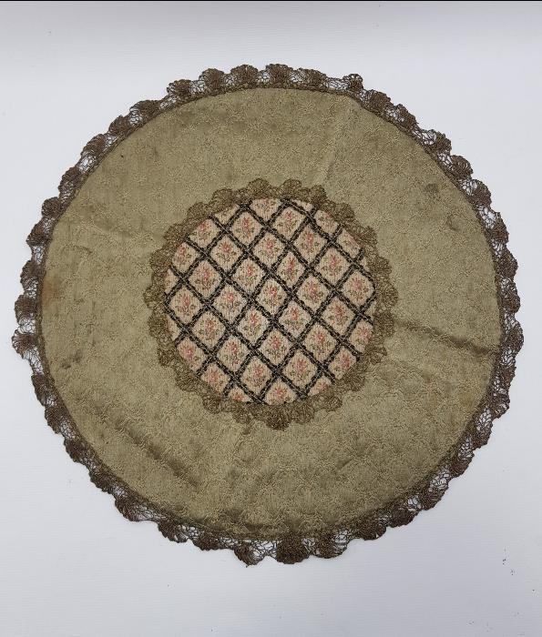 OSMANLI DÖNEMİ LEVANTEN İŞİ GOBLEN SEHPA ÖRTÜSÜ