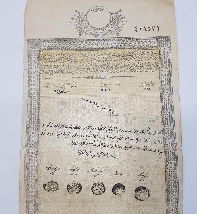 OSMANLI SUBAY MAAŞ SENEDİ