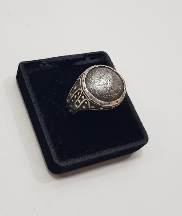 OSMANLI TUĞRALI GÜMÜŞ YÜZÜK