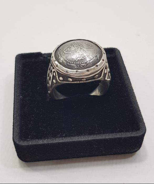 OSMANLI TUĞRALI GÜMÜŞ YÜZÜK