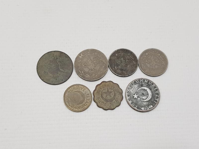 OSMANLI VE TC MADENİ PARA LOTU