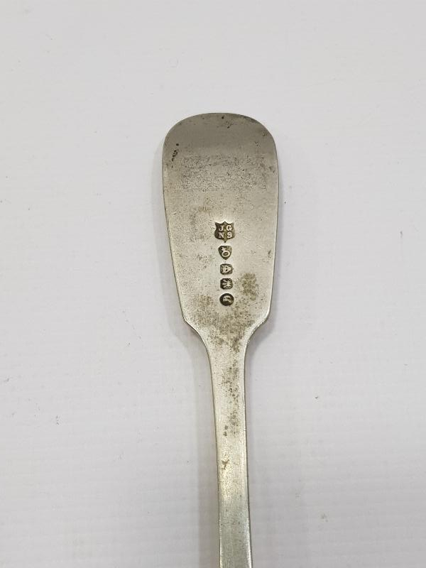 OSMANLICA BURHANİYE YAZILI 1318 TARİHLİ ÇOK NADİR GÜMÜŞ ÇATAL