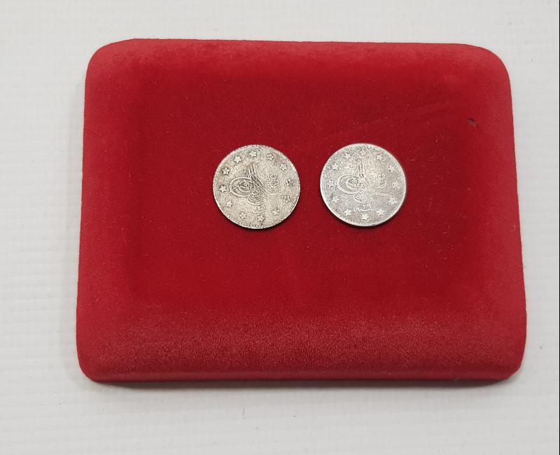 SULTAN ABDÜLHAMİD HAN DÖNEMİ GÜMÜŞ 1 KURUŞLAR