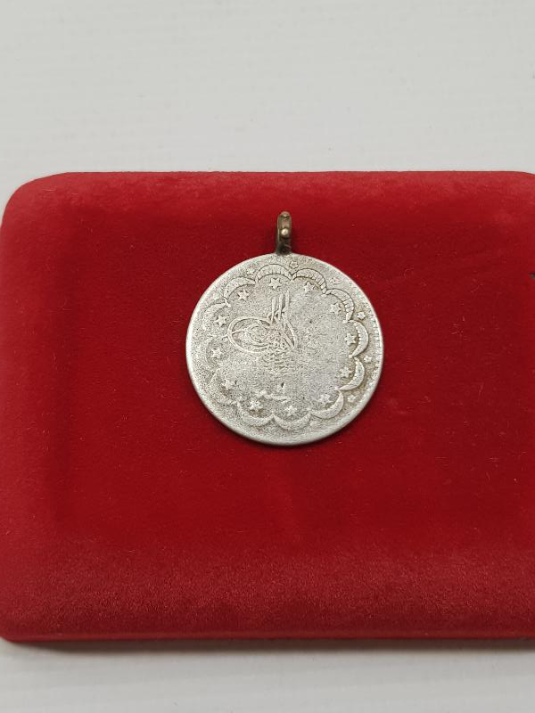 SULTAN ABDÜLHAMİD HAN DÖNEMİ GÜMÜŞ 5 KURUŞ MECİDİYE 