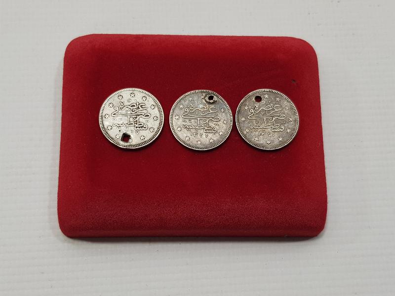 SULTAN MEHMED REŞAD DÖNEMİ GÜMÜŞ 2 KURUŞLAR