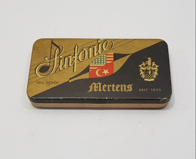 TÜRK-AMERİKAN ORTAKLIĞI SINFONIE MARKA NADİR SİGARA KUTUSU