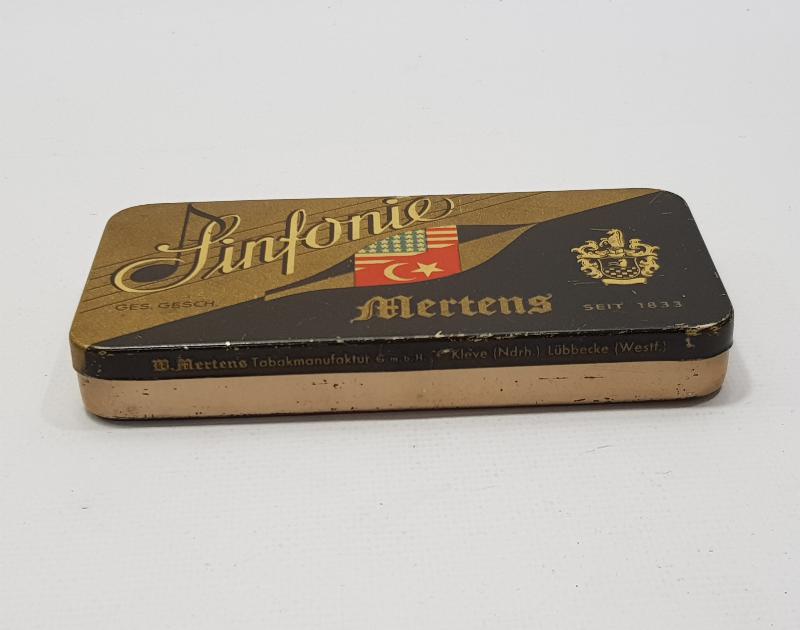 TÜRK-AMERİKAN ORTAKLIĞI SINFONIE MARKA NADİR SİGARA KUTUSU