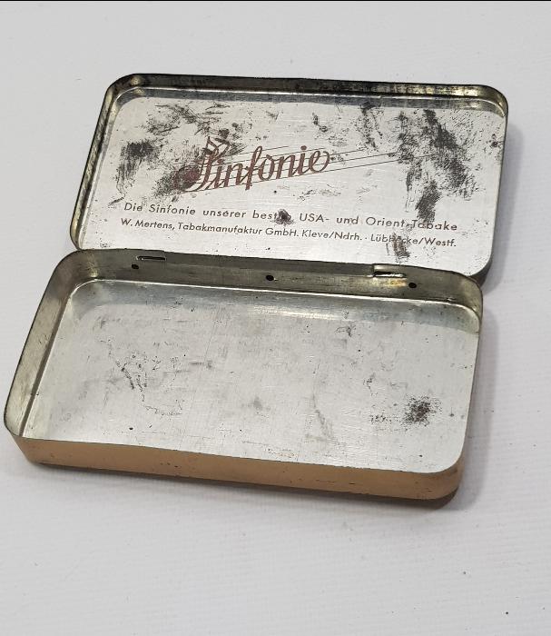 TÜRK-AMERİKAN ORTAKLIĞI SINFONIE MARKA NADİR SİGARA KUTUSU