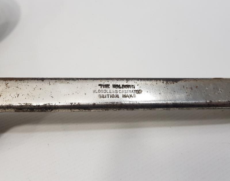 VETERİNER TARİHİ: ANTİKA DEV BOY KASTRASYON ALETİ 