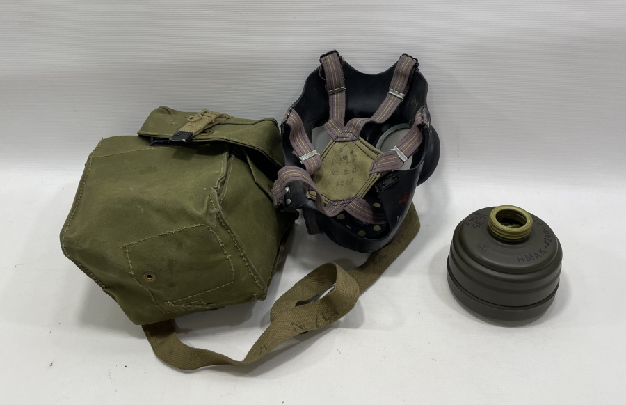 2. DÜNYA SAVAŞI DÖNEMİ ASKERİ GAZ MASKESİ