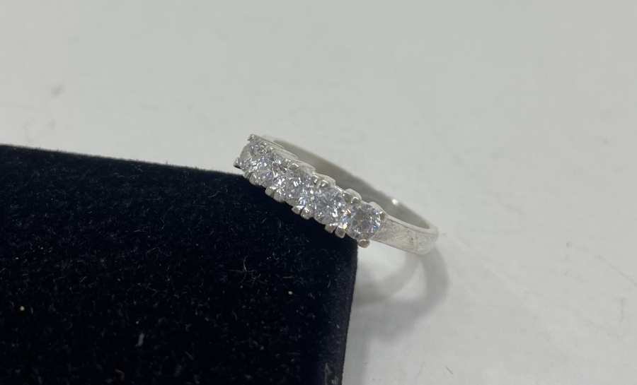 5 TAŞ GÜMÜŞ YÜZÜK