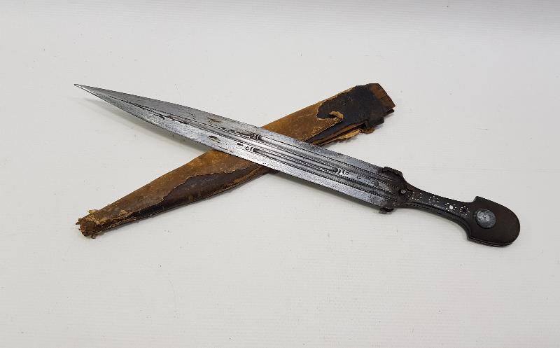 OSMANLI DÖNEMİ AY YILDIZLI ÇERKES KAMASI